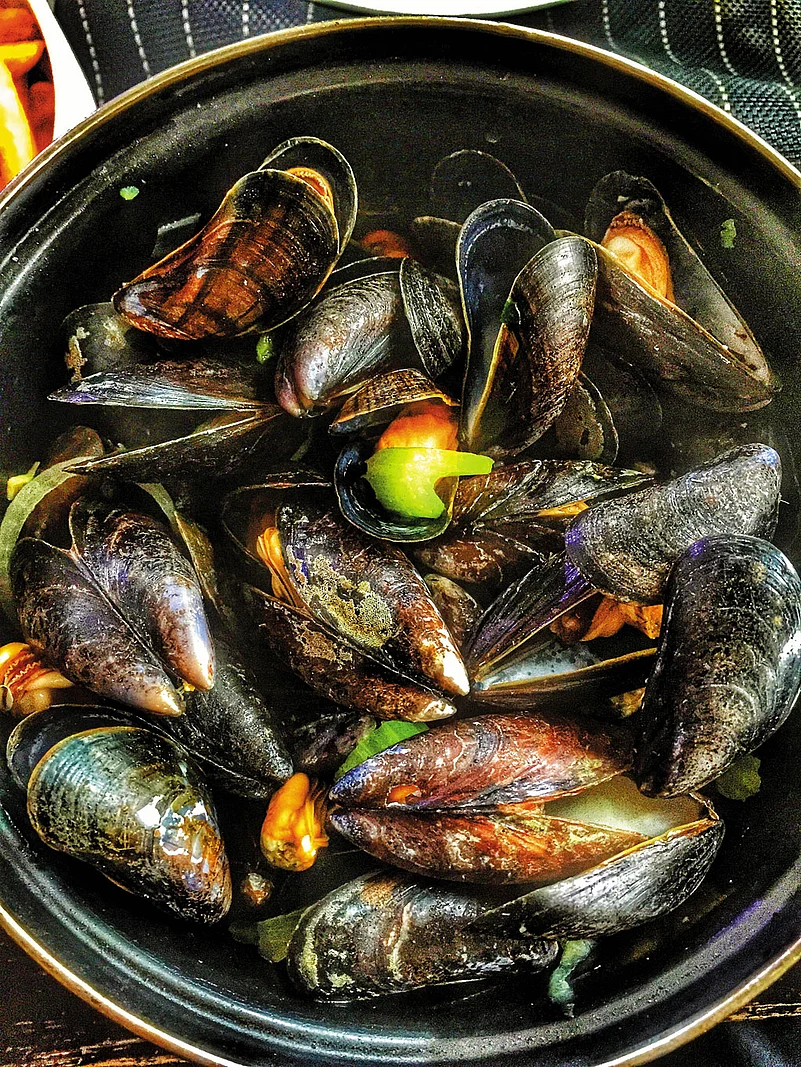 Mussels at Chez Léon