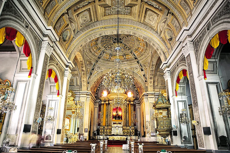 Intramuros - The Spanish walled city was destroyed during WWII