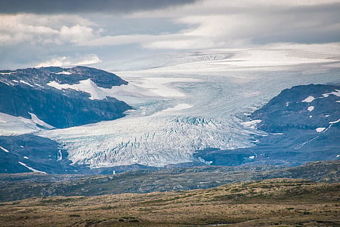 Hardangerjøkulen Glacier in Norway served as a filming location for 'Star Wars'
