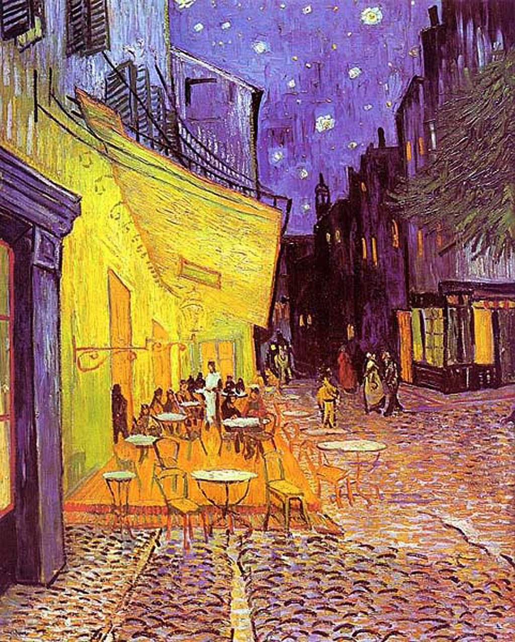 Cafe Terrace at Night, Vincent Van Gogh (1888)