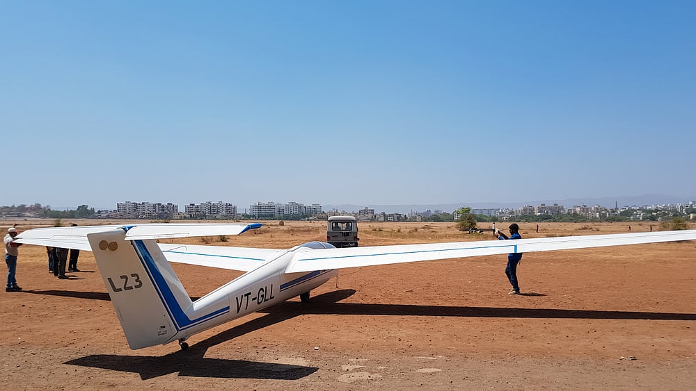The joyride on a glider will make your spirits soar