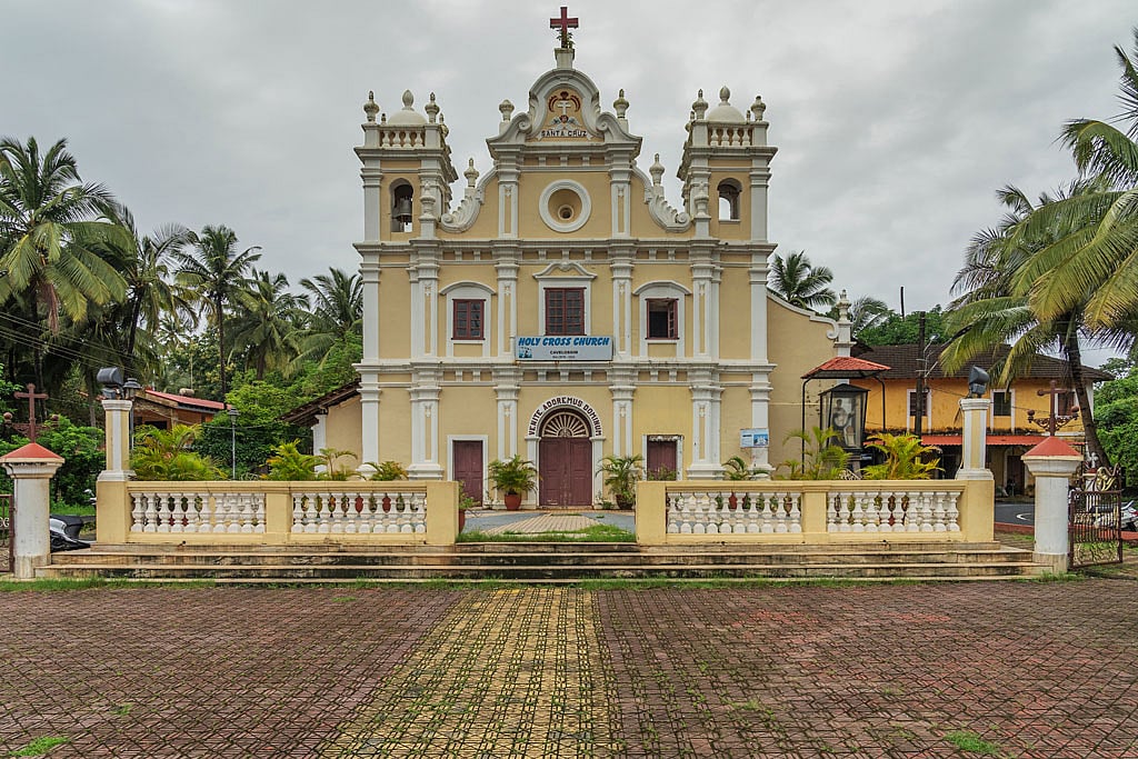 Holy Cross Church in Cavelossim village