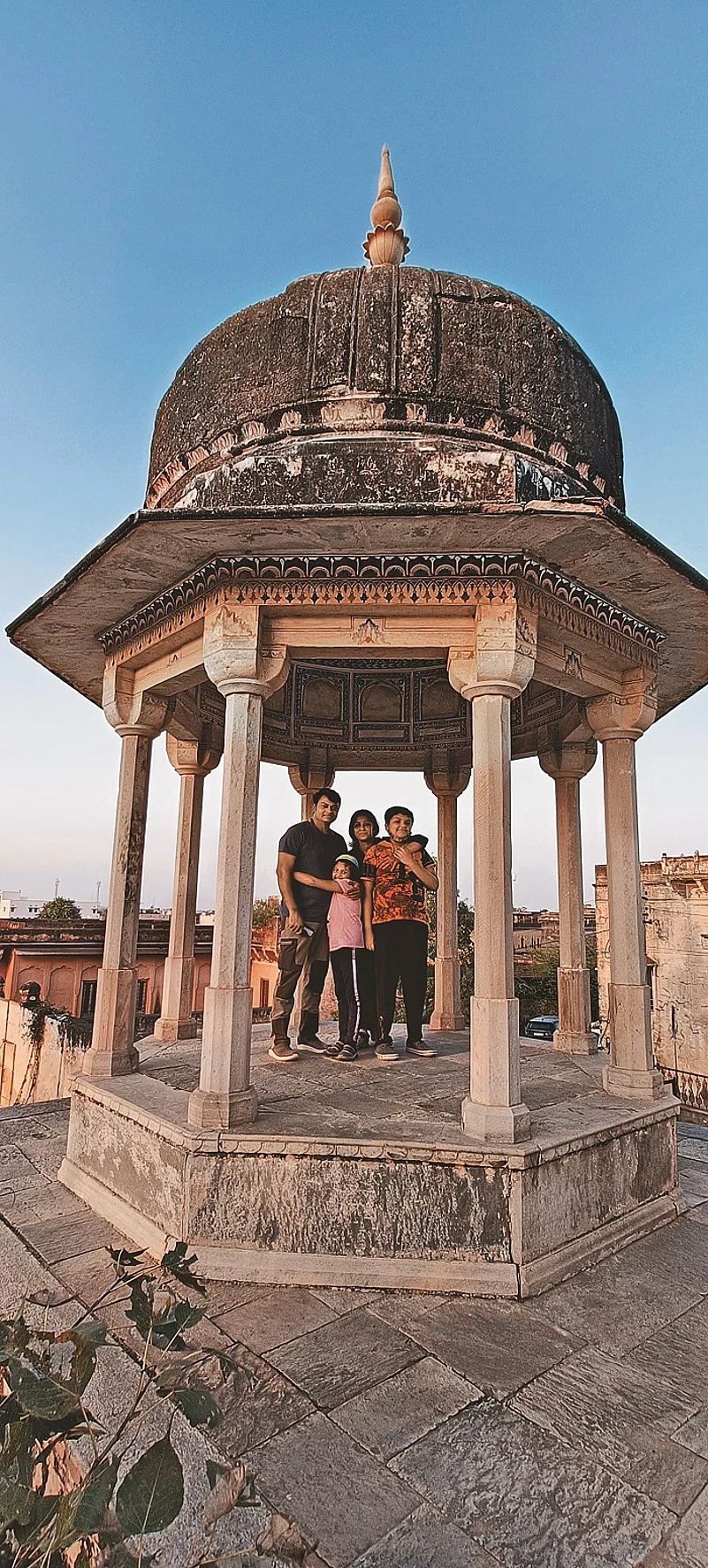 The Iyer family travels sustainably