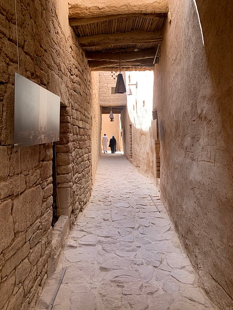 Bylanes in Old Town AlUla