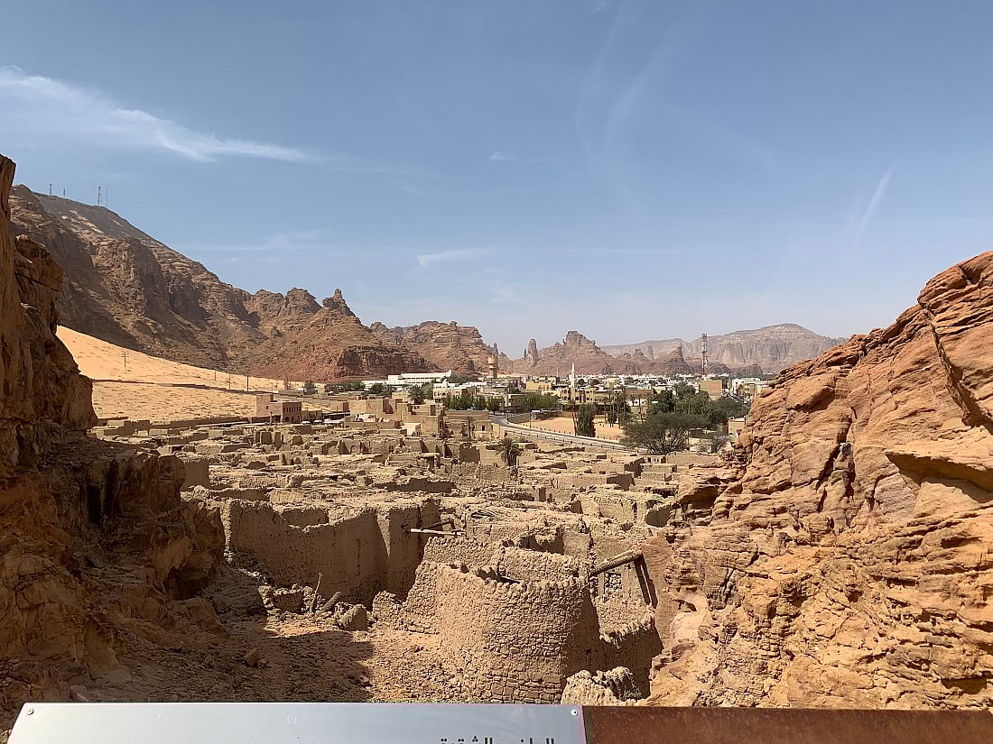 AlUlas old town area is an archaeological trove