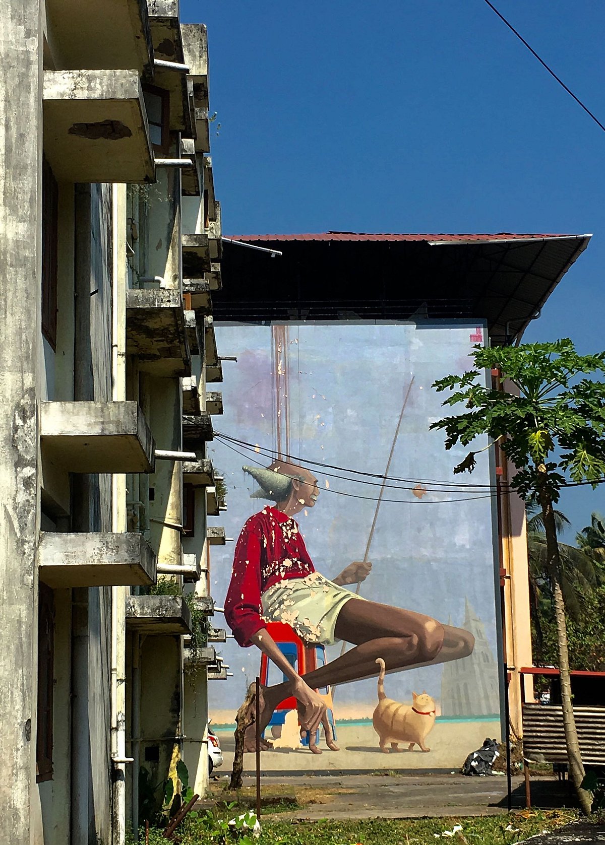 A series of stunning art and designs exhibited in Kochis streets