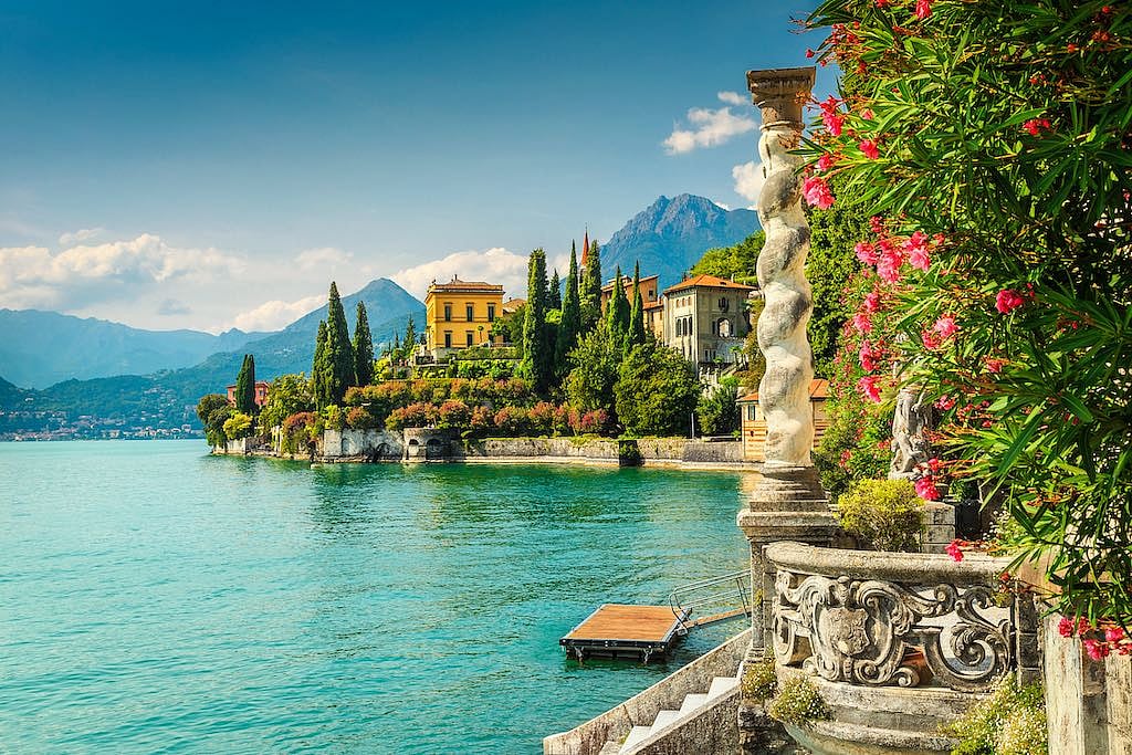Lake Como has an idyllic setting