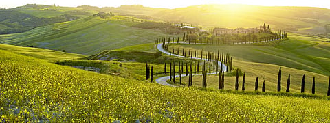 Tuscany is the idyllic countryside