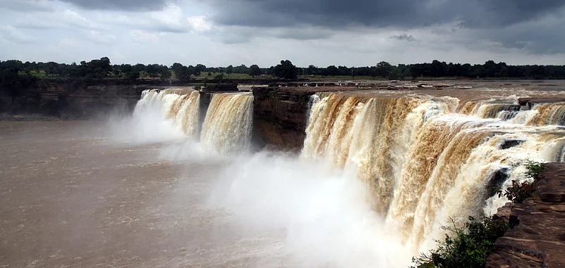 Chitrakote waterfalls comes alive during monsoon