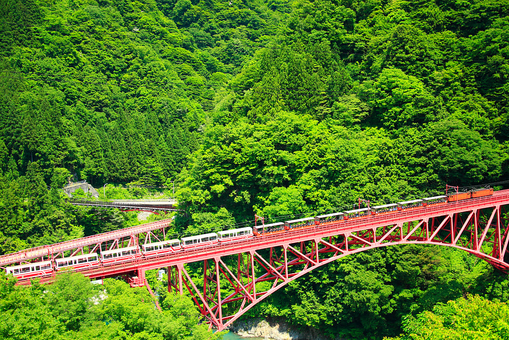 Kurobe Gorge Railway Bridge