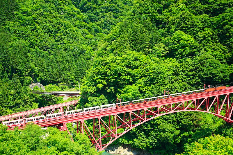 Kurobe Gorge Railway Bridge