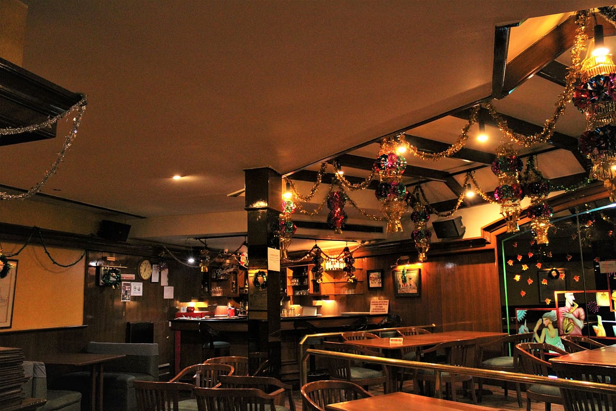 The charming ambience at Koshys is a crowd puller