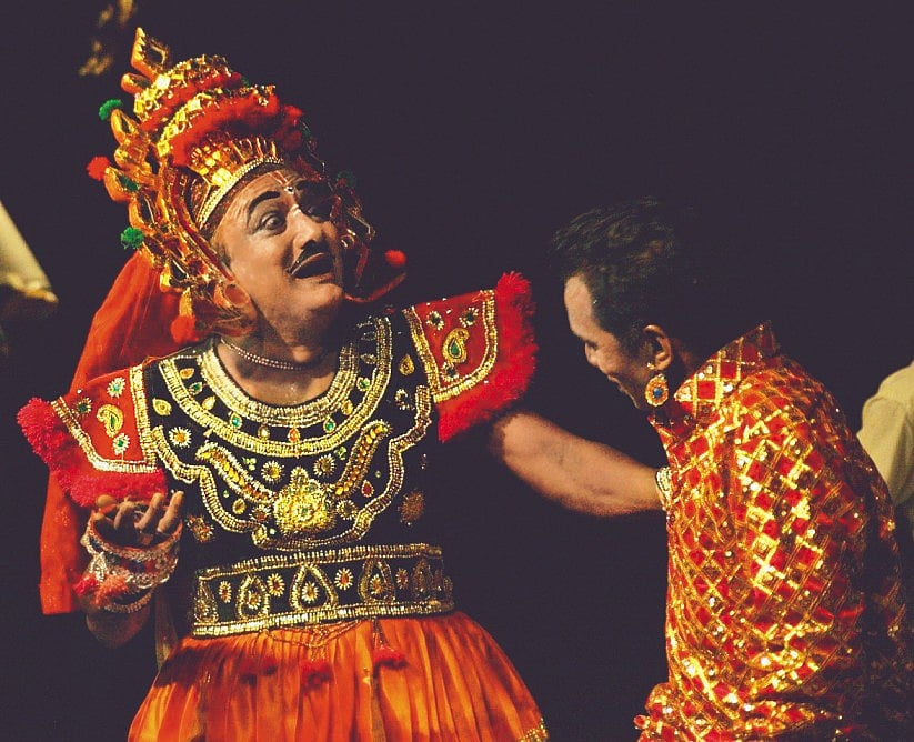 An artist depicting Kovalan