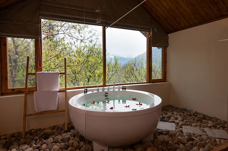 The hotels jacuzzi is relaxing and you can have a unique experience