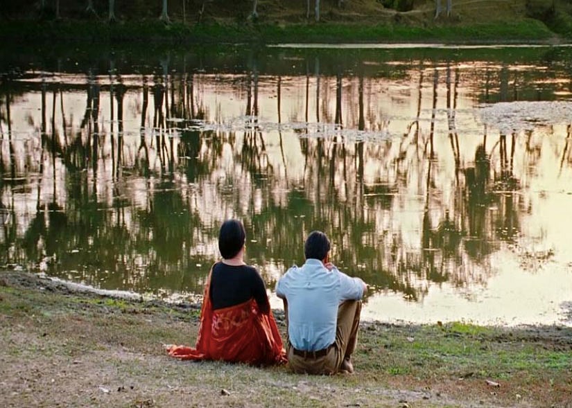 The Itachuna Rajbari Pond in Hooghly