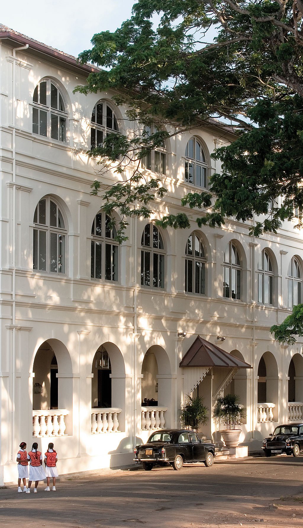 A street scenery in Galle