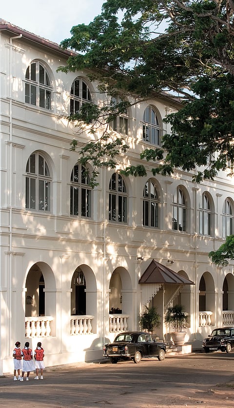 A street scenery in Galle