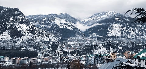 Manali is a haven for tourists in winter