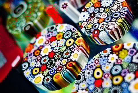 Venetian glass is well known across the world