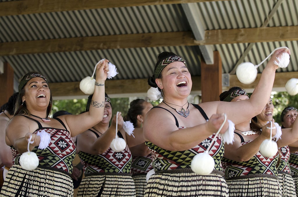 Maori haka dance 