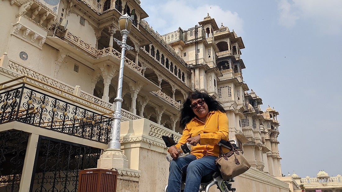 In her experience, Dubai is an extremely wheelchair-friendly place