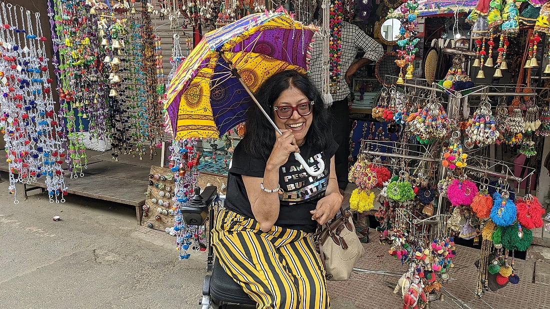 There is a twinkle in her eye as she talks about the next destination