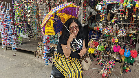 There is a twinkle in her eye as she talks about the next destination