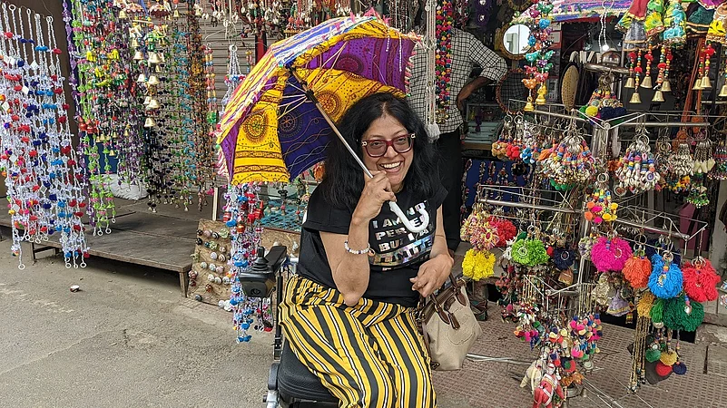 There is a twinkle in her eye as she talks about the next destination