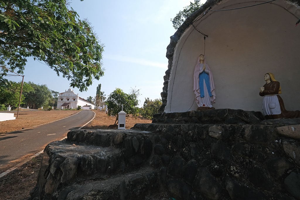 The St Blaise Church in Gandaulim