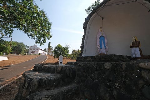 The St Blaise Church in Gandaulim