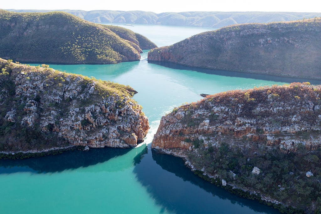 Talbot bay site of the Horizontal Falls