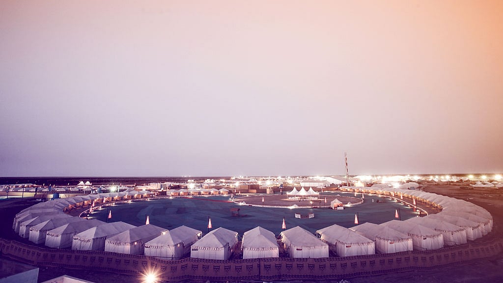 Explore the tent city