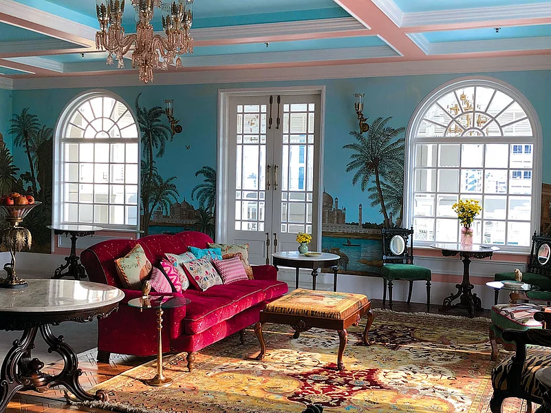 Glenburn Penthouse is a nine-bedroom boutique hotel in the heart of Kolkata