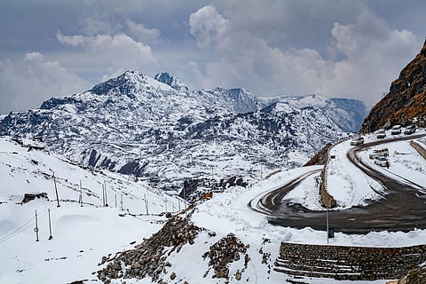 Nathu La is close to the Indo-Chinese border and is often used by the army