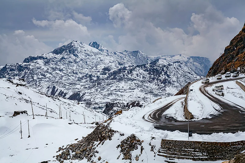 Nathu La is close to the Indo-Chinese border and is often used by the army
