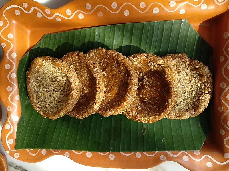 Tilkut is a special festival dish made with sesame seeds