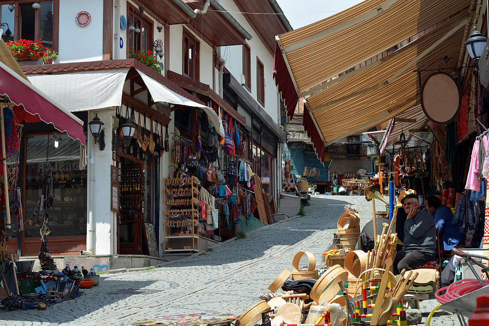 The Ankara Old Bazaar