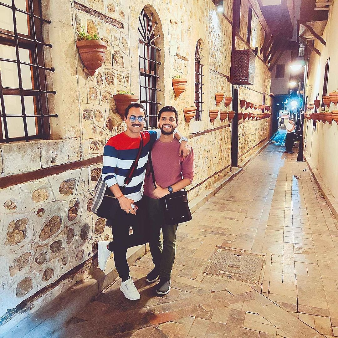 Abhishek and Cheitan in Türkiye 