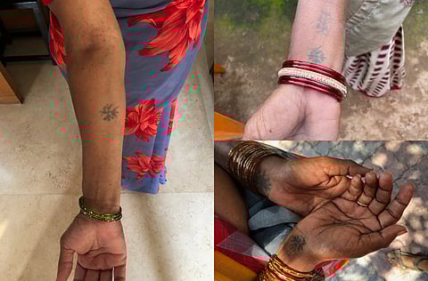 Various styles of regional tattoos