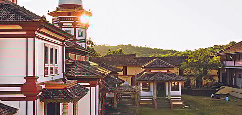 Shree Saunsthan Nagesh Maharudra temple in Goa