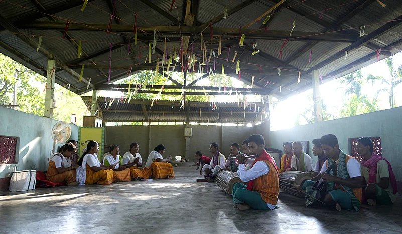 Bathouism has close affinity to Hinduism