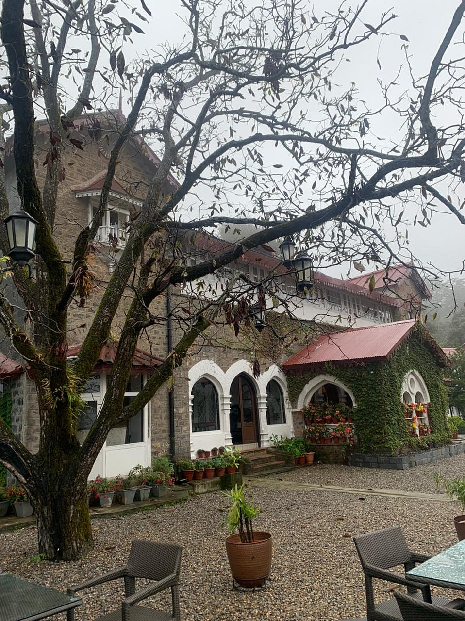 The hotels Tudor-inspired structure is breathtaking 