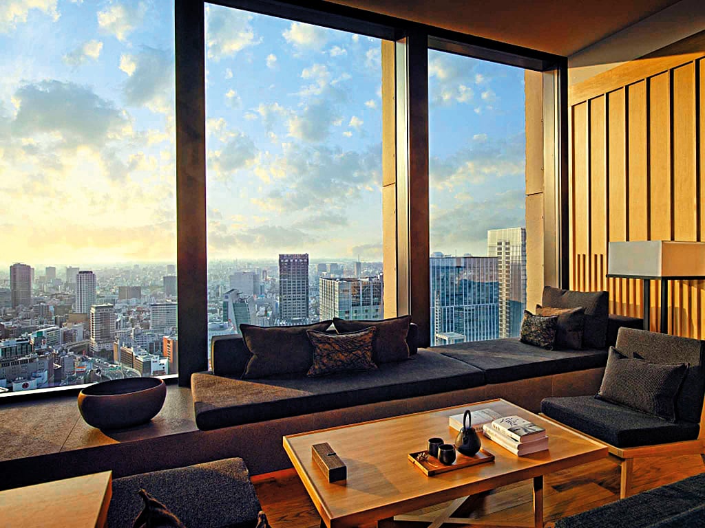 View from Aman Tokyo