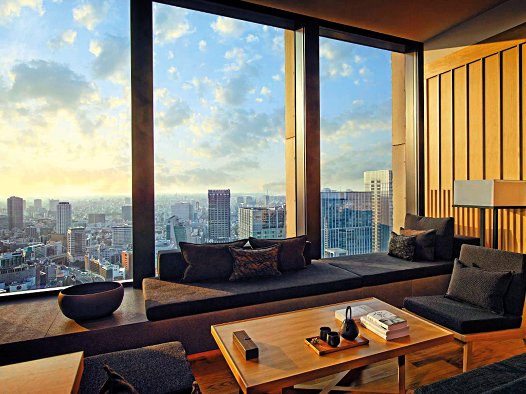 View from Aman Tokyo