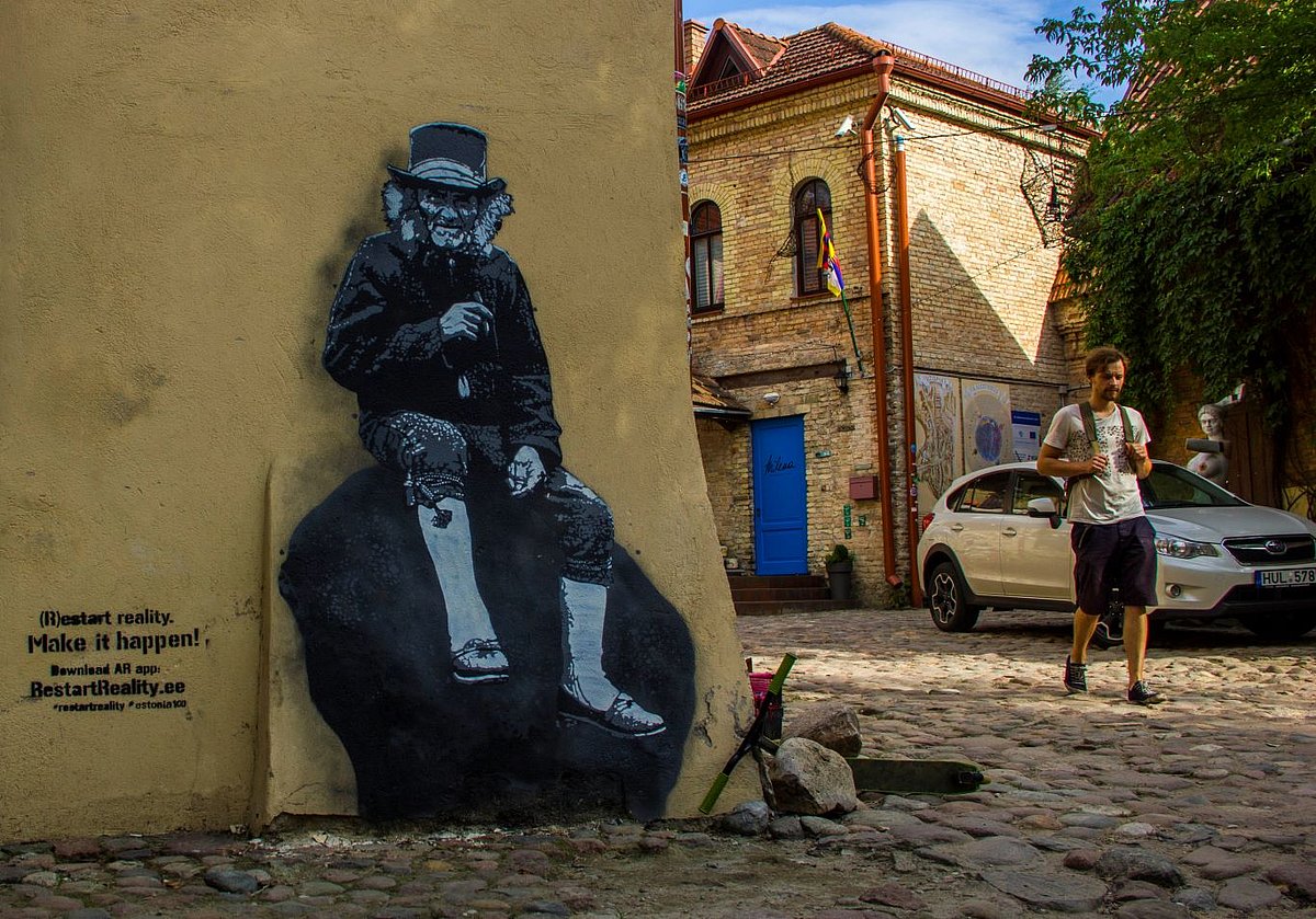 The streets of Uzupis