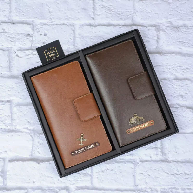 Personalized travel accessories by The Black Box Co.