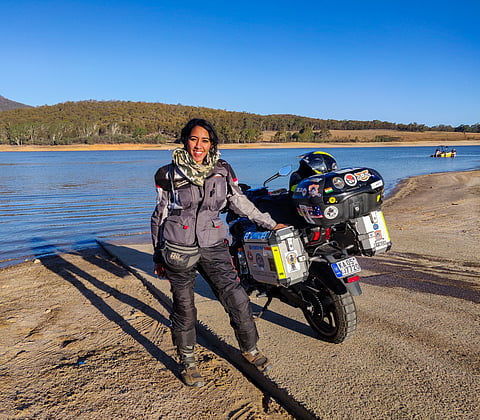 "I've always been passionate about riding motorcycles"