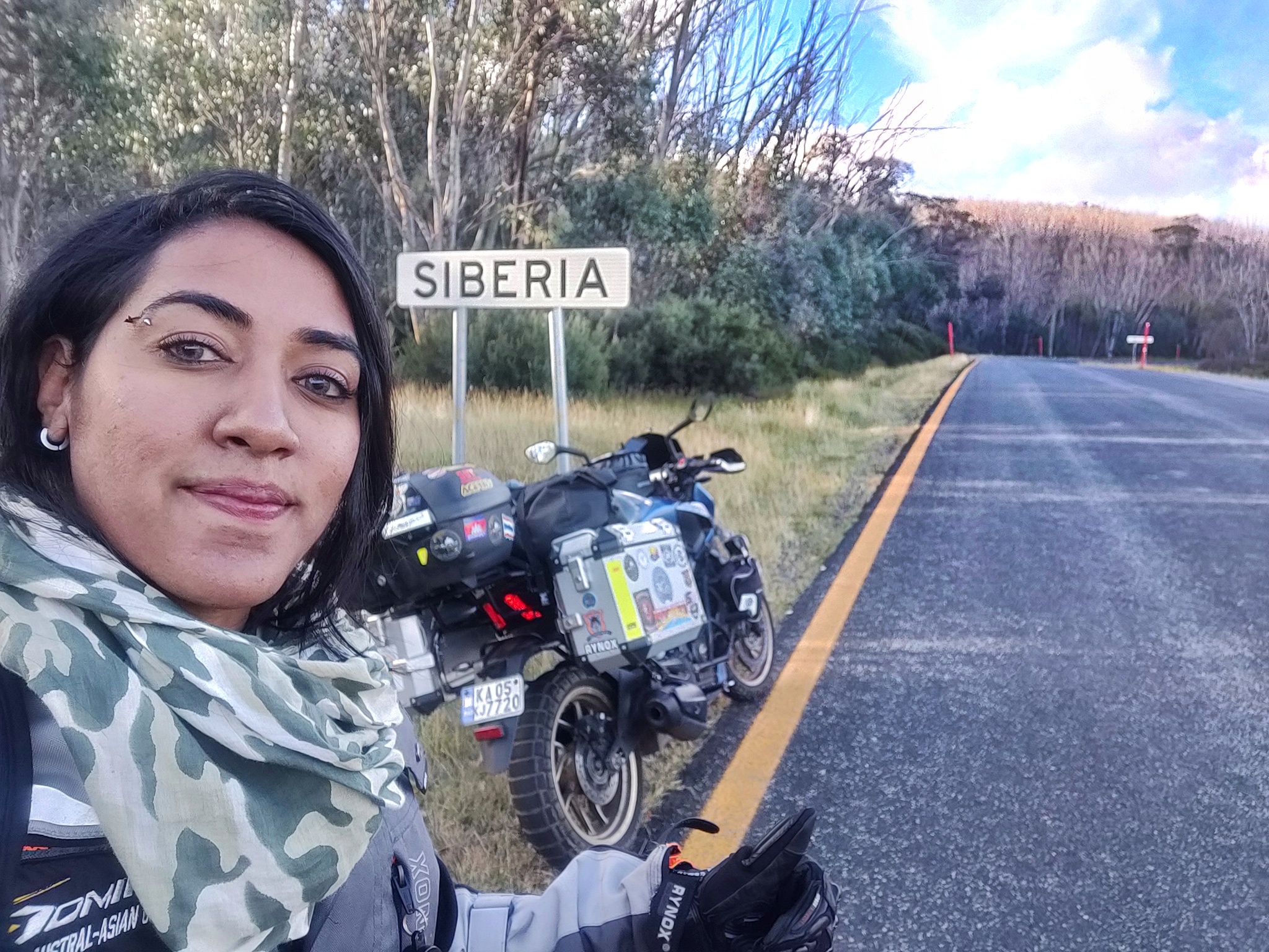 Candida Louis in Siberia