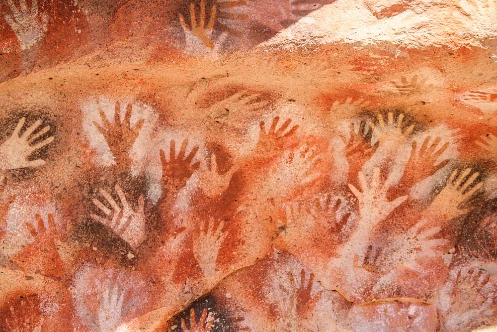 The Cave of the Hands at Cueva De Las Manos, Río Pinturas
