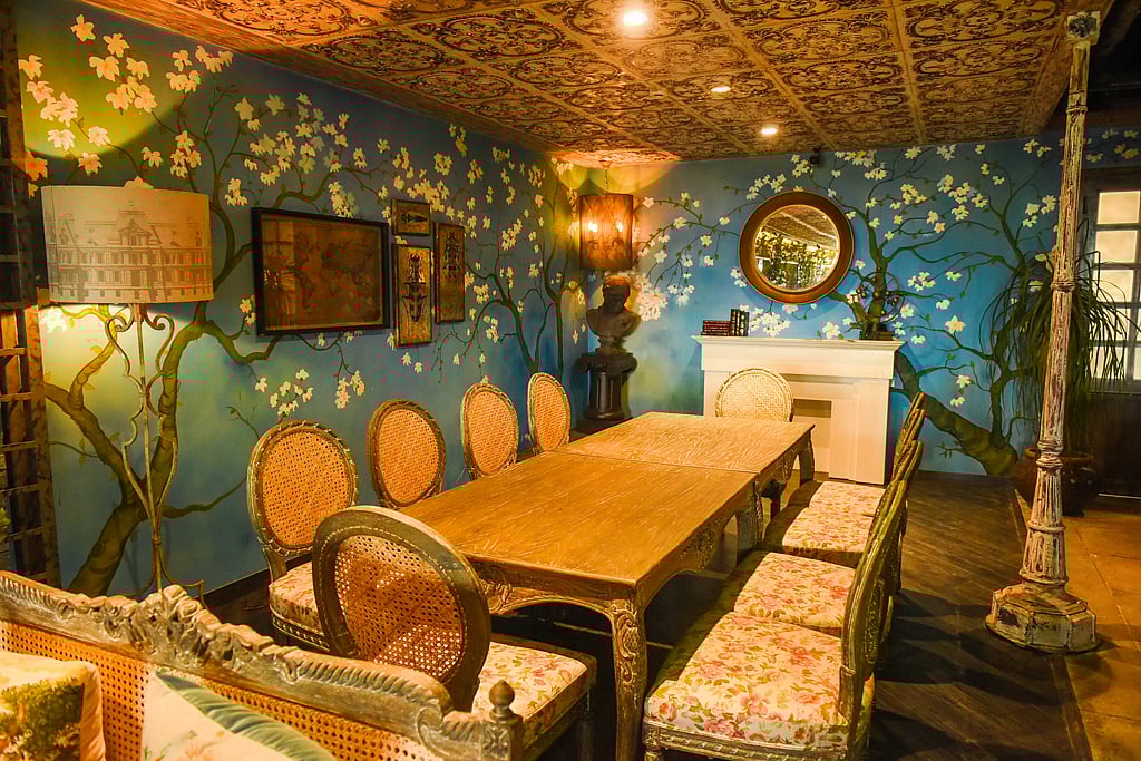 Quirky interiors offer a welcoming vibe